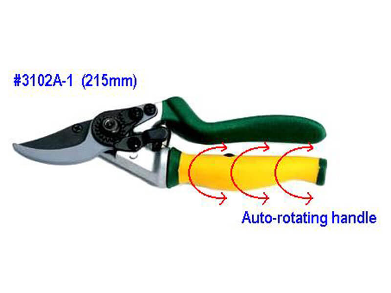 Tesouras de poda ByPass para serviços pesados de 215 mm