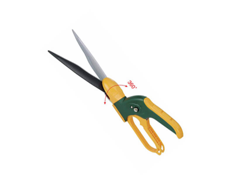 360° Swivel Grass Shears- Wavy Blade