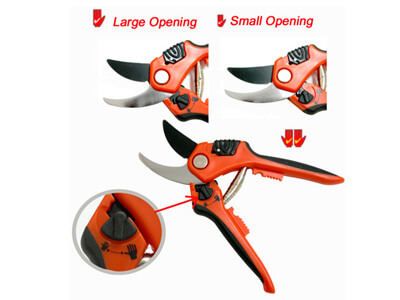 ADJUSTABLE HANDLE FOR LARGE and SMALL HAND USERS