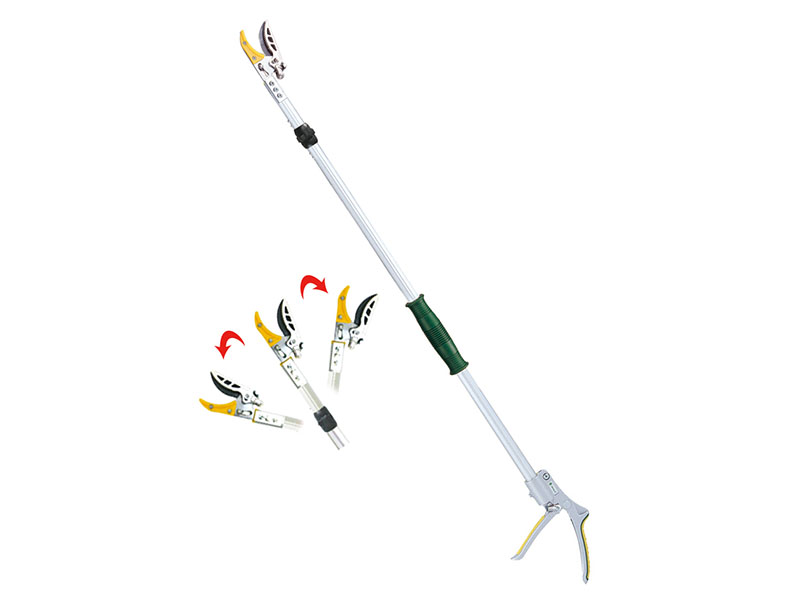 Long Reach Pruner with adjustable angle head (4 sizes for option)