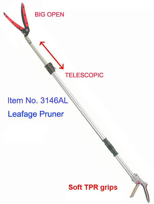 Long Reach Leafage Pruner with BIG OPEN